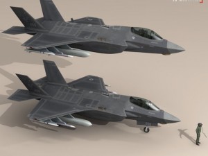 f 35a  israeli air force Modelo 3D