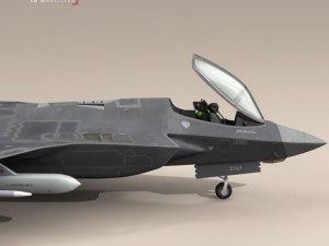 f 35 a royal danish air force 3D मॉडल
