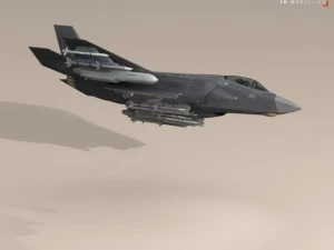 f 35 a royal danish air force 3D Model