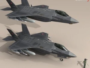 f 35 a royal danish air force 3D Model