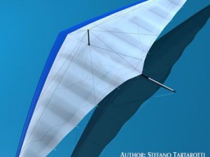 hang glider 3D Model