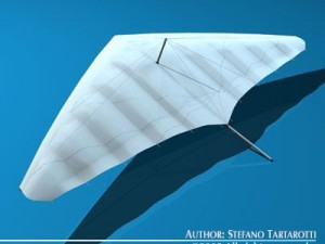 hang glider 3D Model