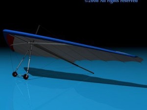 hang glider 3D Model