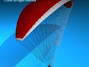 paraglider 3D Model