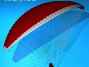 paraglider 3D Model