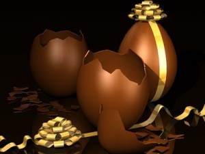chocolate eggs 3Dモデル