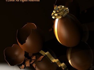 chocolate eggs 3D मॉडल