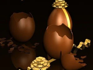 巧克力蛋 3D 模型