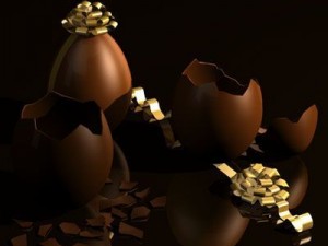 chocolate eggs 3D मॉडल