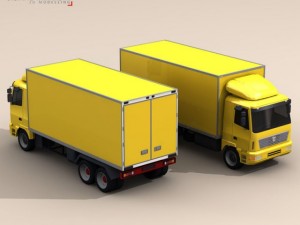 box truck 2 3D Model