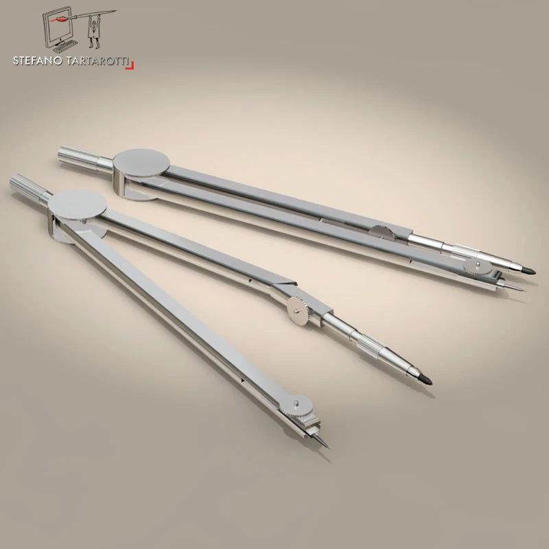 Kompass 3D Modell .c4d .max .obj .3ds .fbx .stl .blend 