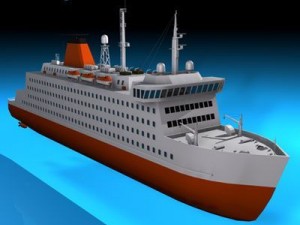ferryboat2 Modello 3D