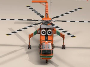 s64f skycrane 3D Model
