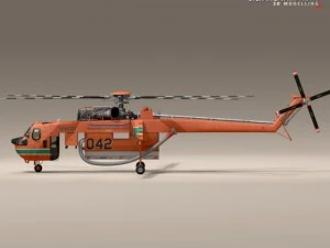 s64f skycrane 3D Model
