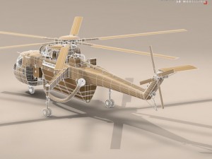 s64f skycrane Modelo 3D