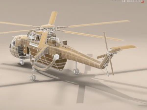 s64f skycrane 3D Model