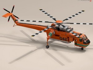 s64f skycrane Modelo 3D