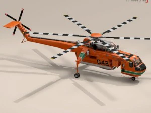 s64f skycrane 3D Model