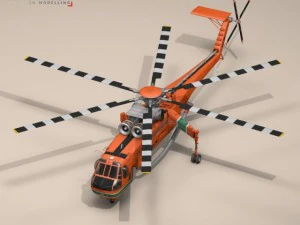 s64f skycrane 3D Model