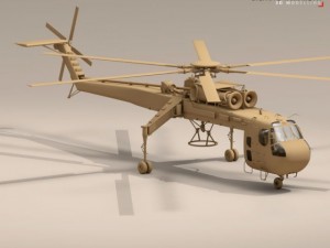 s64e skycrane 3D Model