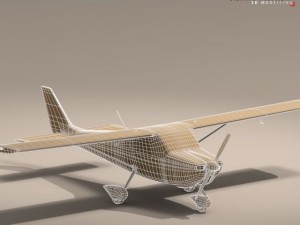 c162 skycatcher Modello 3D