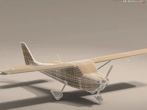 c162 skycatcher 3D Модель