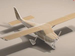 c162 skycatcher 3D Модель