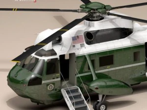 vh3d marine one 3D Model
