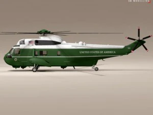 vh3d marine one 3D Model