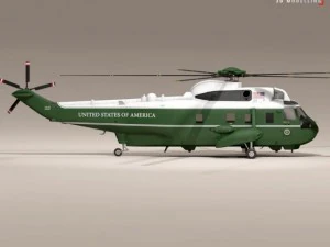 vh3d marine one 3D Model
