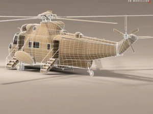 vh3d marine one 3D Model