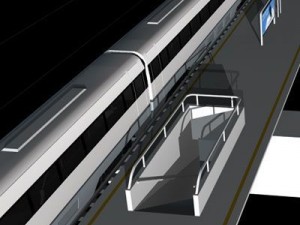 high speed train 3D 모델