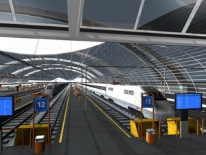 central station Modelo 3D