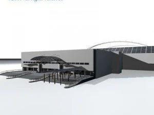 中央駅 3Dモデル