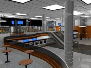 中央駅 3Dモデル