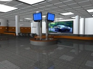 中央駅 3Dモデル