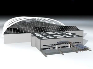 中央駅 3Dモデル