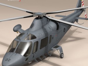 aw109 luh new zealand Modello 3D
