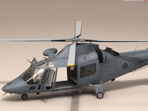aw109 luh new zealand 3D Модель
