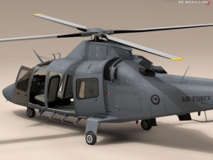 aw109 luh new zealand 3D Модель