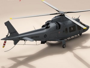 aw109 luh new zealand 3D Модель