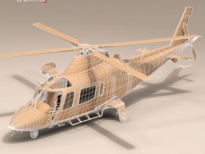 aw109 luh new zealand 3D Модель