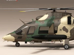 aw109luh &aacute;frica do sul Modelo 3D
