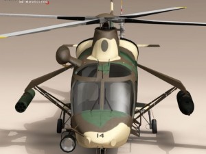 aw109luh south africa 3D Модель