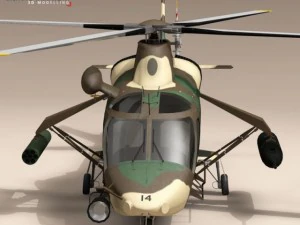 aw109luh south africa 3D Model