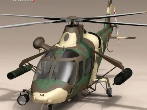 aw109luh south africa 3D Model