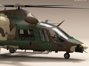 aw109luh south africa 3D Модель