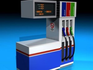 gas pump2 3D Модель