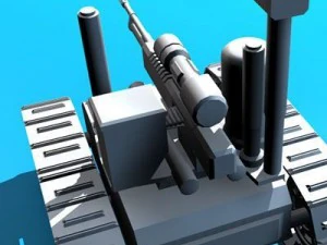 robot pengintai tentara Model 3D