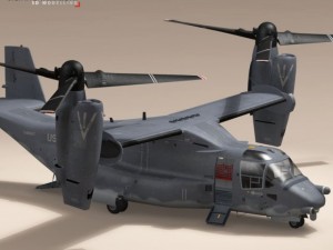 v22 osprey usaf 3D Модель
